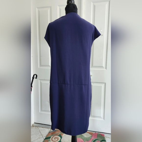 NWT DKNY tunic/short dress navy size M - Picture 3 of 5